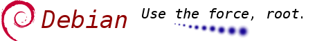 Powered by Debian