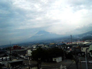 富士山。